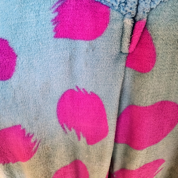 Disney Monster Inc Sully Monster Body Suit Costume Pajama Size YOUTH XL - Picture 9 of 10